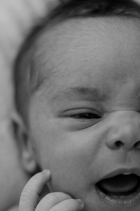 MelissaSegal Photographer newyork professional blog beauty baby newborn face portrait black and white
